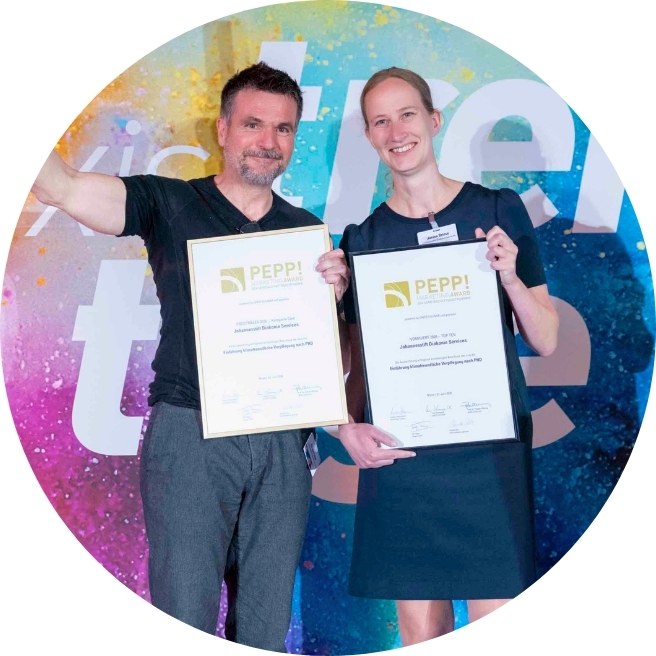 PEPP! MARKETING.AWARD Gewinner 2026 Care